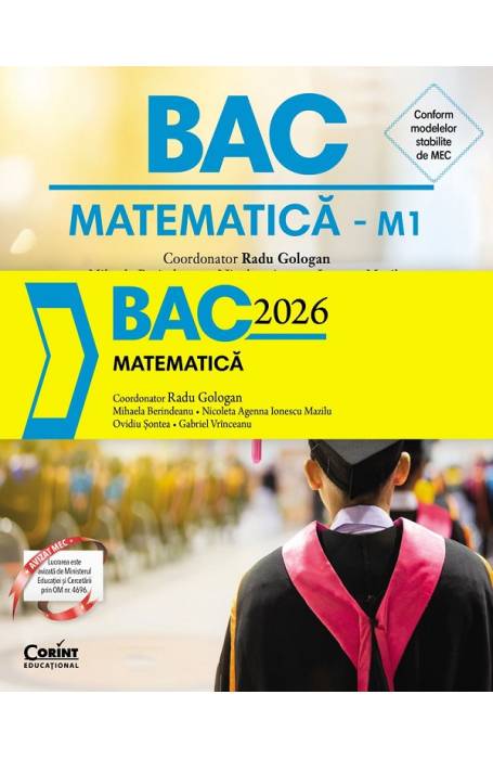 BAC 2026 MATEMATICA M1 CORINT