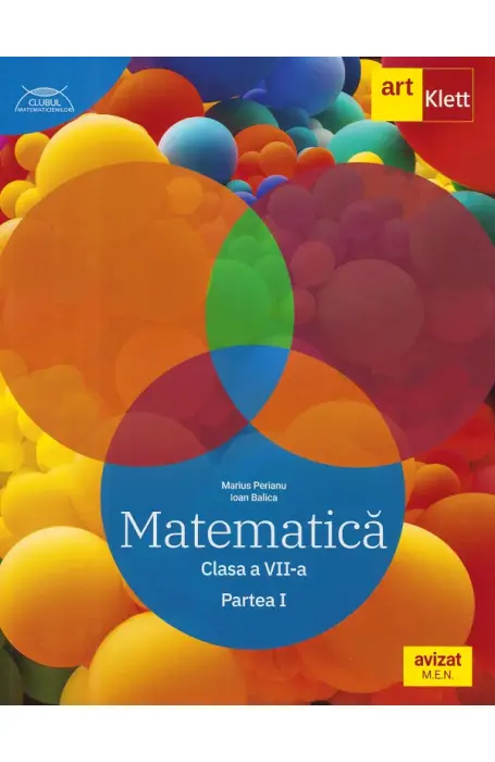 MATEMATICA 7 PARTEA 1 TRASEUL ALBASTRU ART 2024