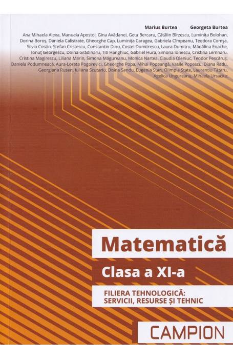 MATEMATICA 11 TEHNOLOGIC CAMPION