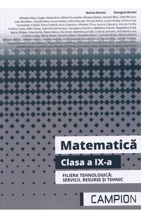 MATEMATICA 9 TEHNOLOGIC CAMPION