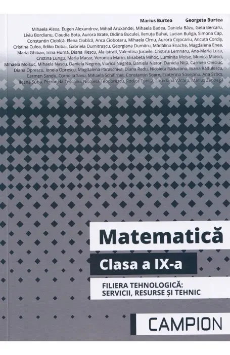 MATEMATICA 9 TEHNOLOGIC CAMPION