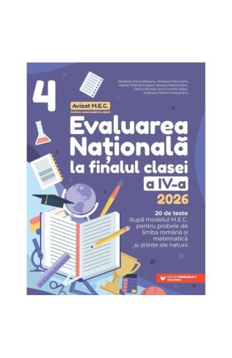 EVALUARE NATIONALA 2026 CLS A IV-A ROMANA SI MATEMATICA P45