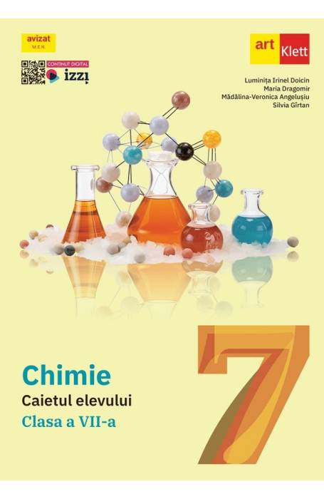 CHIMIE  7 CAIETUL ELEVULUI acces izzi ART 2024
