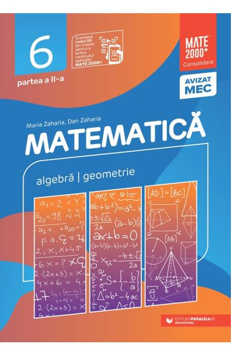 MATEMATICA 6 CONSOLIDARE SEM 2 P45 2025-2026 MATEMATICA 6 CONSOLIDARE SEM 2 P45 2025-2026