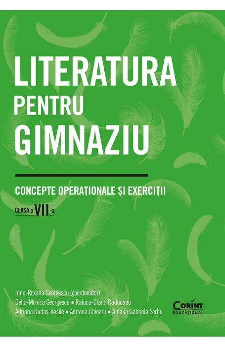LITERATURA PENTRU GIMNAZIU 7 CONCEPTE OPERATIONALE