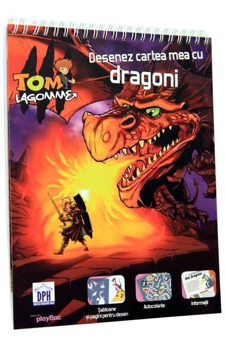 DESENEZ CARTEA MEA CU DRAGONI DPH