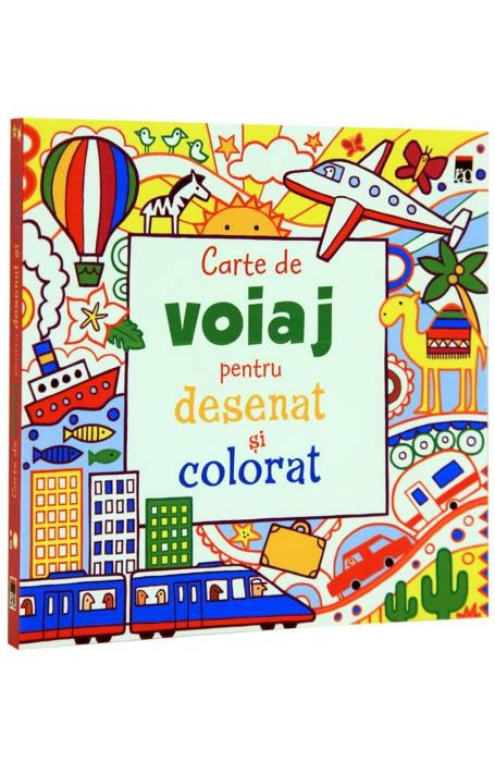 CARTE DE VOIAJ PENTRU DESENAT SI COLORAT
