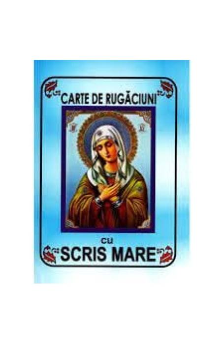 CARTE DE RUGACIUNI CARTONATA CU SCRIS MARE SF PANTELIMON