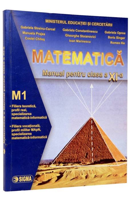 MATEMATICA 11 M1 SIGMA CHITES