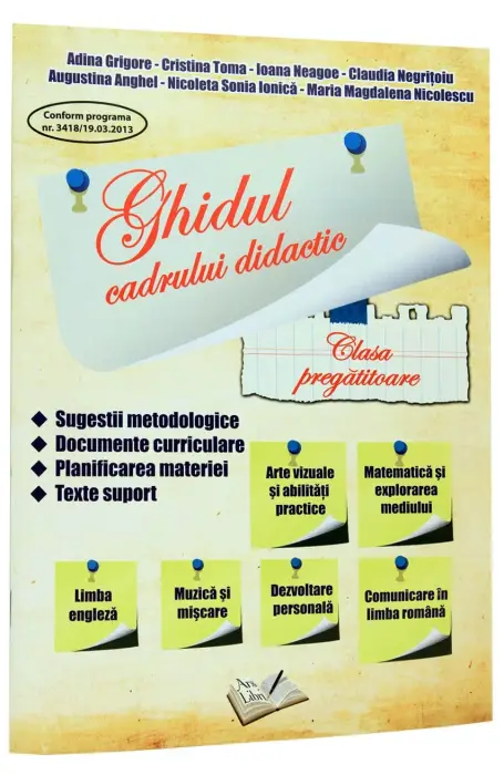 GHIDUL CADRULUI DIDACTIC CP ARS LIBRI 2014