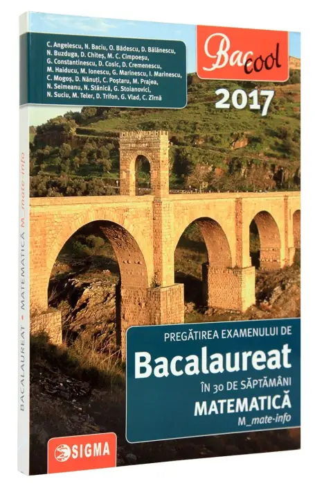 MATEMATICA BAC 2017 MATE -INFO SIGMA
