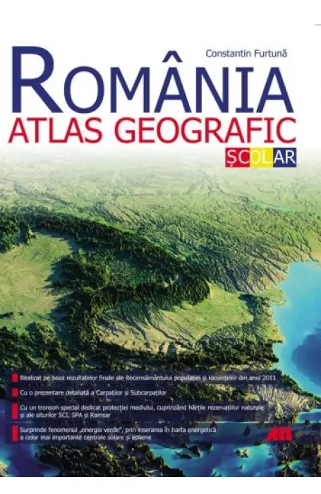 ROMANIA ATLAS SCOLAR ED 2