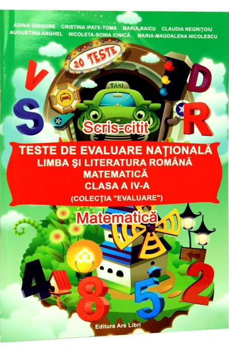 EVALUARE NATIONALA 4  MATE SI ROMANA ARS LIBRI