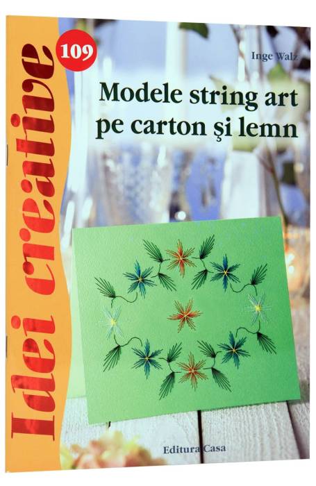 MODELE STRING ART PE CARTON SI LEMN - IDEI 109