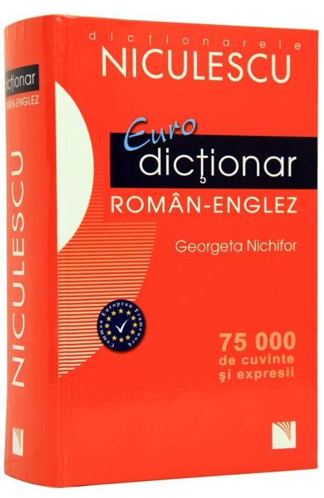 EURO DICTIONAR ROMAN- ENGLEZ