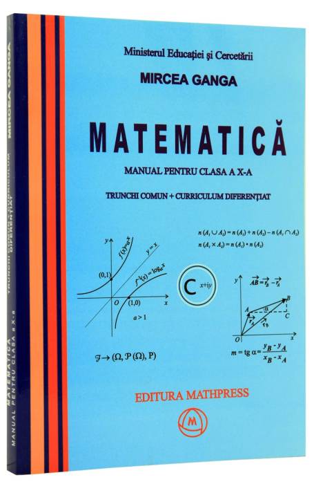 MATEMATICA 10 GANGA TC + CD MAN M1