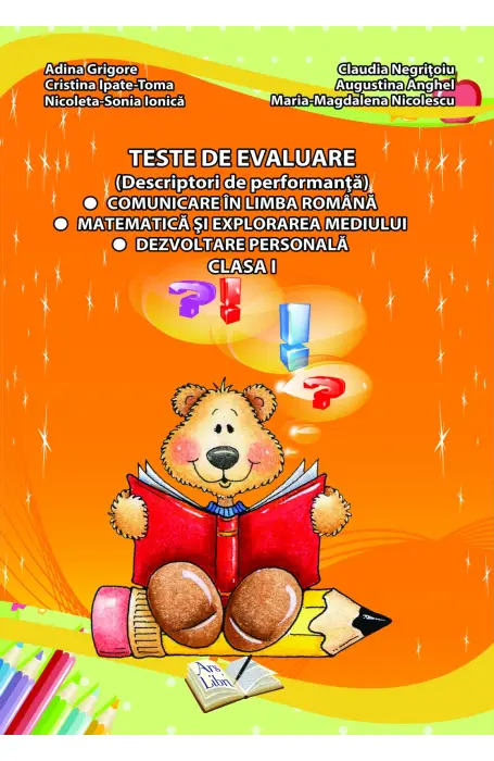 TESTE DE EVALUARE CLS 1 2015 ARS LIBRI