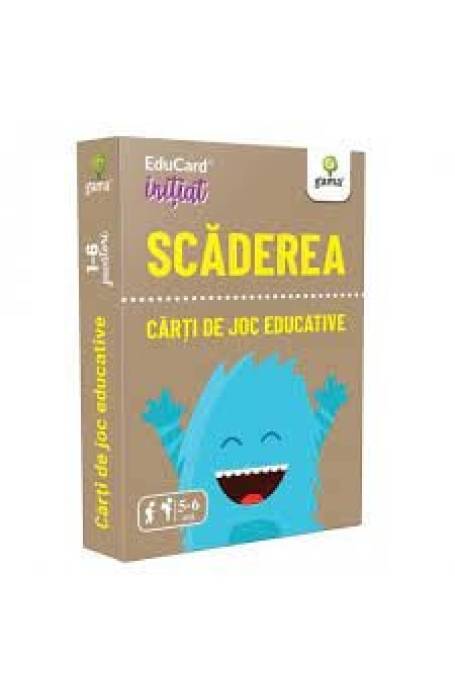SCADEREA GAMA CARTI JOC EDUCATIVE