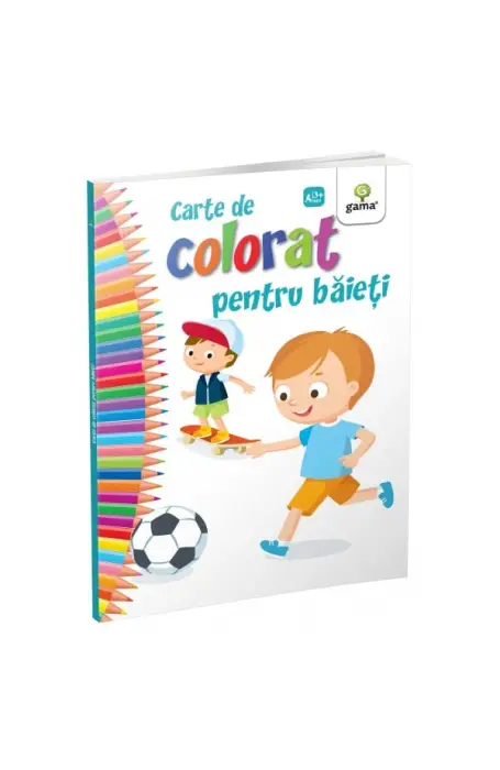 CARTE DE COLORAT PENTRU BAIETI