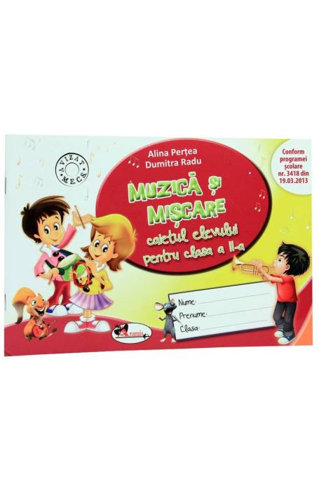MUZICA SI MISCARE 2 CAIET ARAMIS 2015