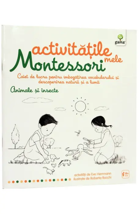 ANIMALE SI INSECTE / ACTIVITTILE MELE MONTESSORI