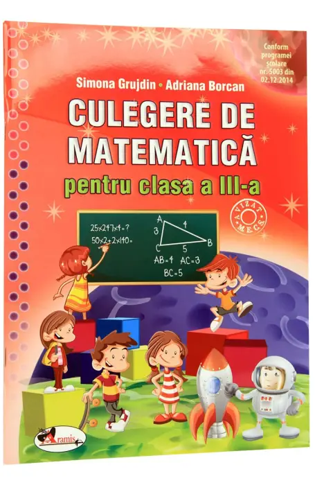 CULEGERE MATEMATICA 3 GRUDJIN - BORCAN ED II