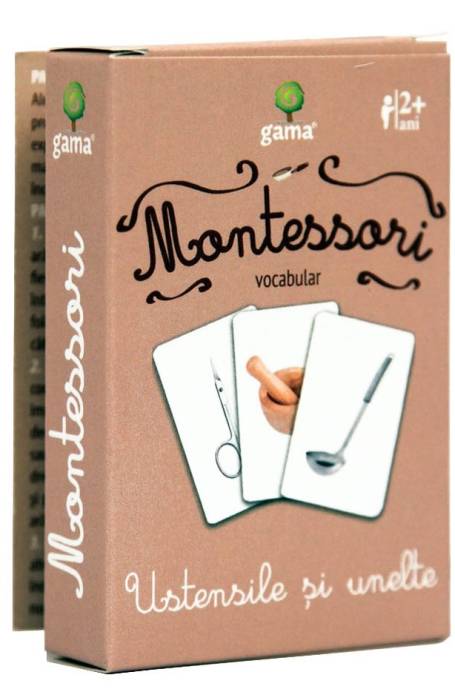 USTENSILE SI UNELTE. VOCABULAR CJED MONTESSORI