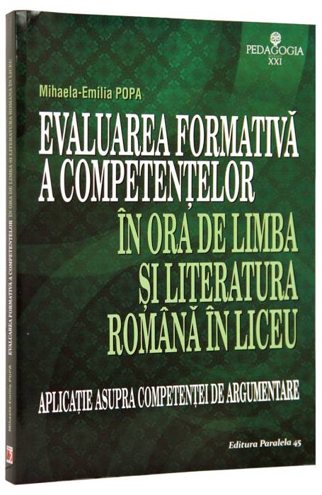 EVALUAREA FORMATIVA A COMPETENTELOR IN ORA DE ROMANA IN LICEU