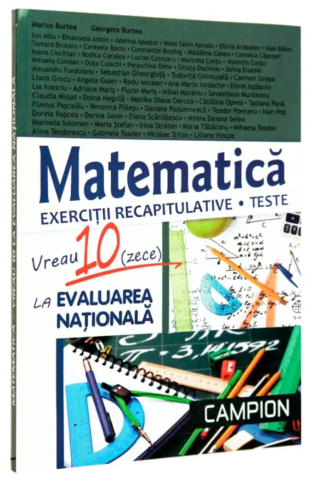 MATEMATICA VREAU 10 LA EVALUAREA NATIONALA CAMPION