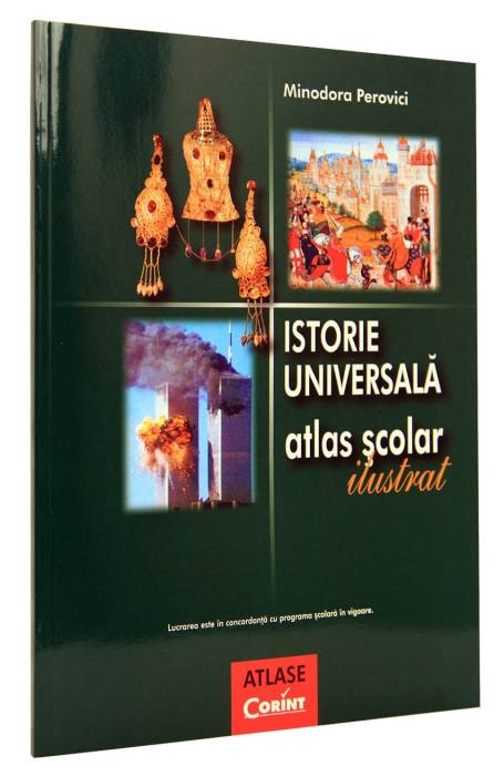 ATLAS DE ISTORIE UNIVERSALA ILUSTRAT VERDE PEROVICI 2015