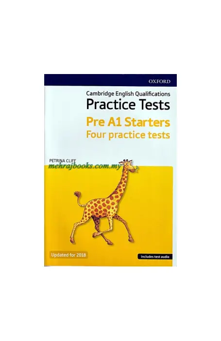 CAMBRIDGE YLE PRE A1 STARTERS PRACTICE TESTS 2018