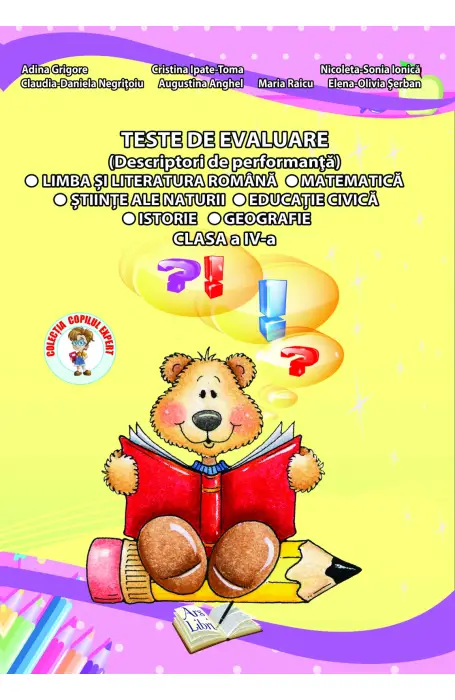 TESTE EVALUARE 4 ARS LIBRI 2016