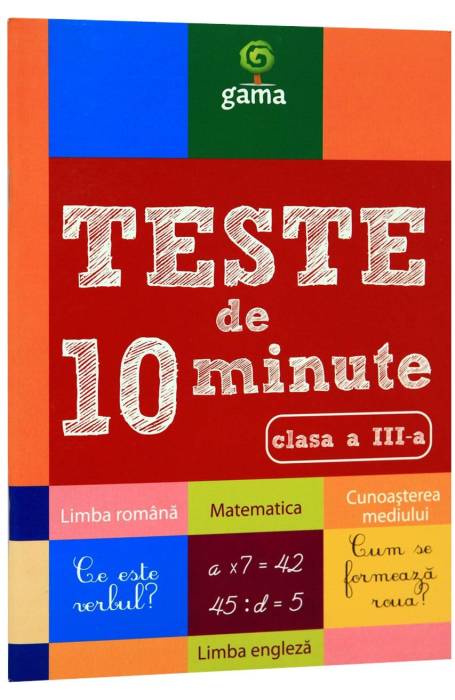 TESTE DE 10 MINUTE III GAMA