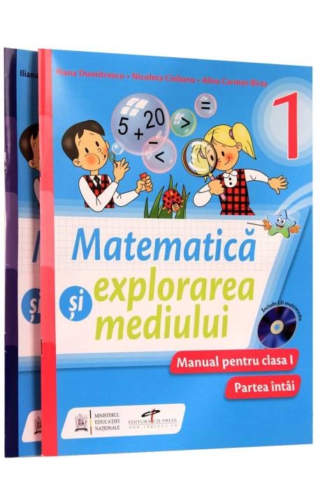 SET MANUAL MATEMATICA SI EXPL 1 CD PRESS DUMITRESCU