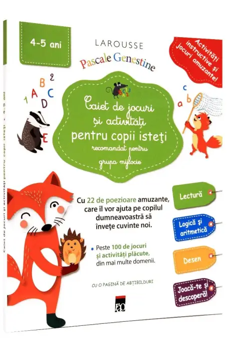 CAIET DE JOCURI SI ACTIVITATI 4 - 5 ANI RAO