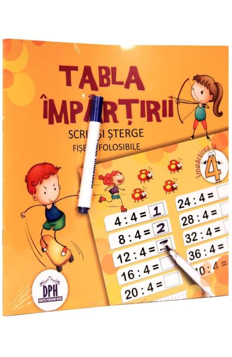 CAIET TABLA IMPARTIRII DPH