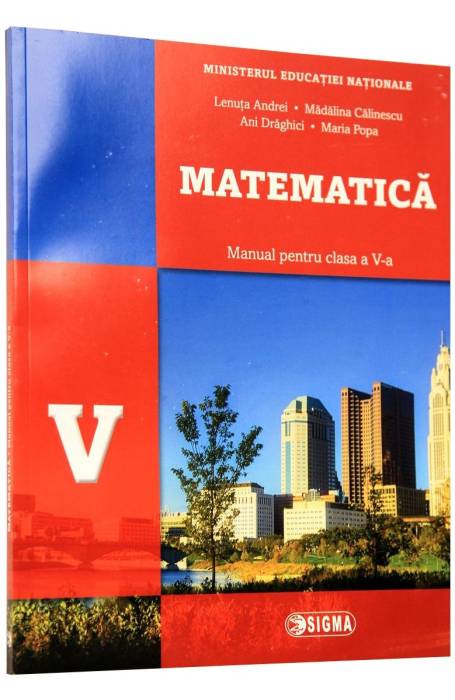 MATEMATICA 5 MANUAL 2017 ANDREI 1256