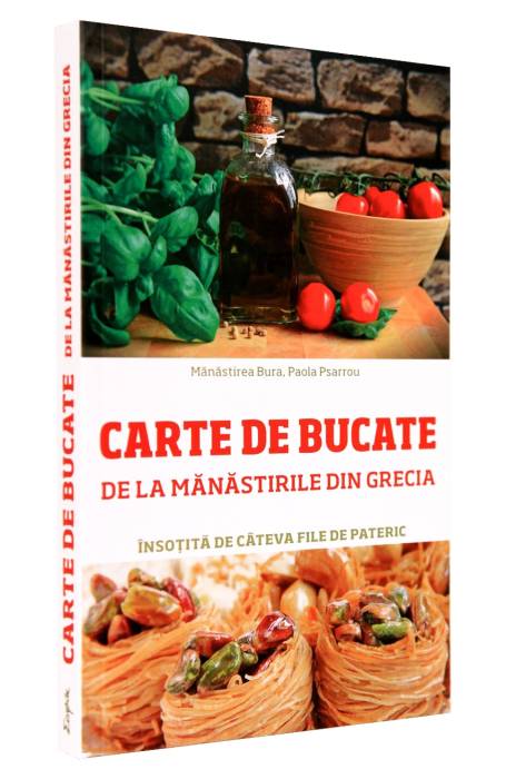 CARTE DE BUCATE DE LA MANASTIRILE DIN GRECIA