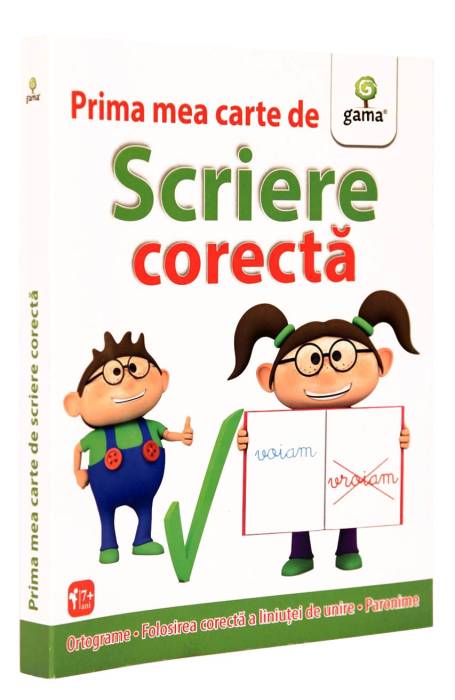 PRIMA MEA CARTE DE SCRIERE CORECTA
