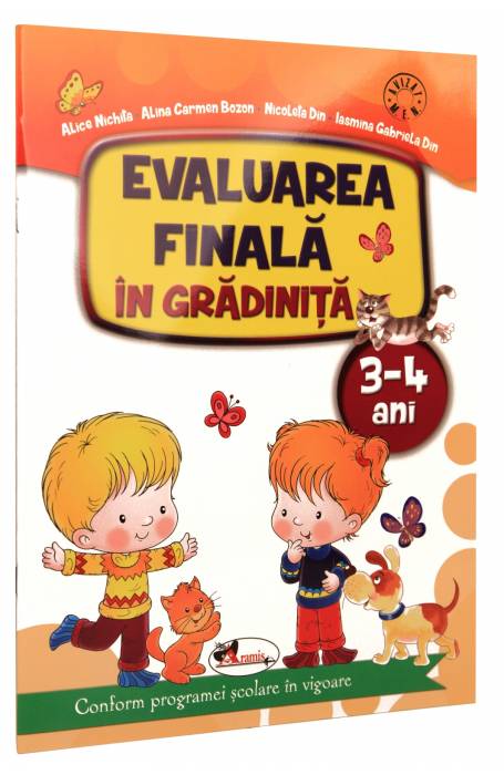 EVALUAREA FINALA IN GRADINITA 3-4 ANI