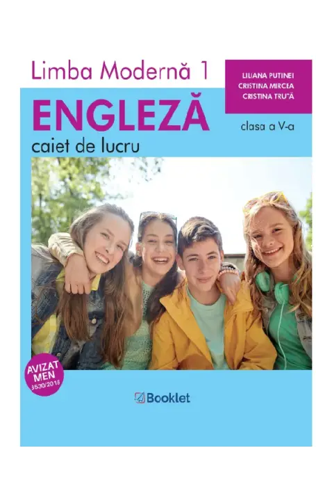 LIMBA MODERNA ENGLEZA 5 L1 CAIET 
