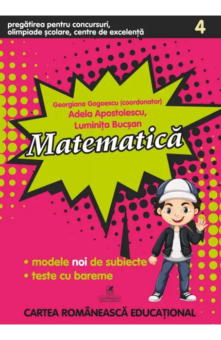MATEMATICA 4 PREGATIRE CONCURSURI CR