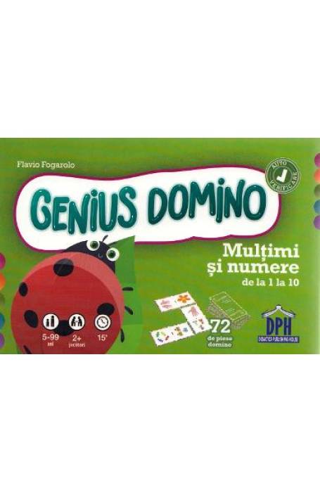 GENIUS DOMINO MULTIMI SI NUMERE DE LA 1 LA 10