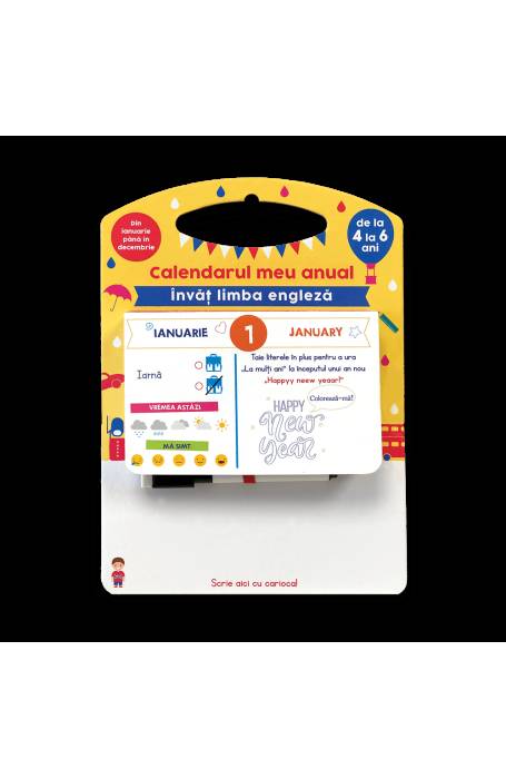 CALENDAR - INVAT IN LIMBA ENGLEZA DPH