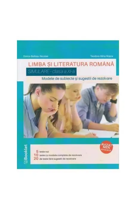 ROMANA 11 SIMULARE BAC BOOKLET