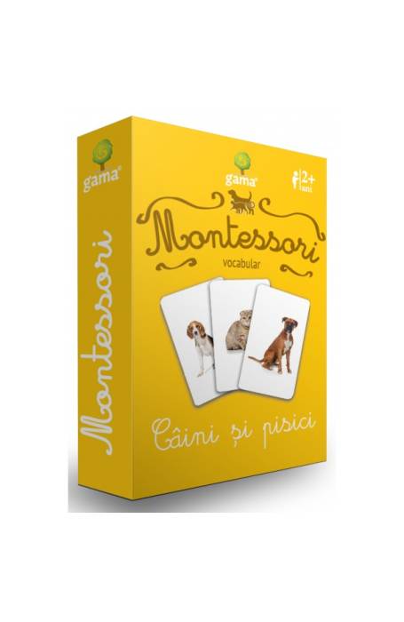 CAINI SI PISICI VOCABULAR CJ MONTESSORI