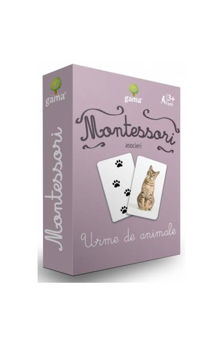 URME DE ANIMALE CJ MONTESSORI SERIA 4