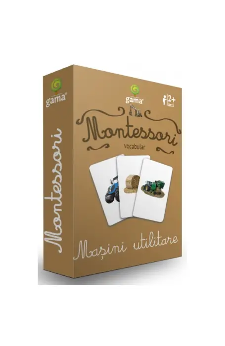 MASINI UTILITARE VOCABULAR CJ MONTESSORI