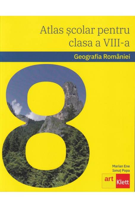 ATLAS 8 GEOGRAFIA ROMANIEI ART