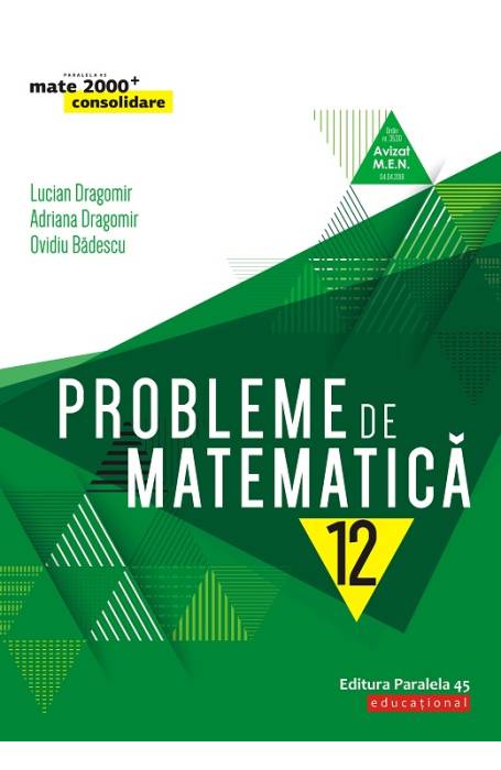 PROBLEME DE MATEMATICA 12 DRAGOMIR ED 3 2019 - 2020